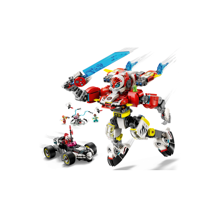 Mech tigre di Cooper e Bolide di Zero - Lego Dreamzzz 71497