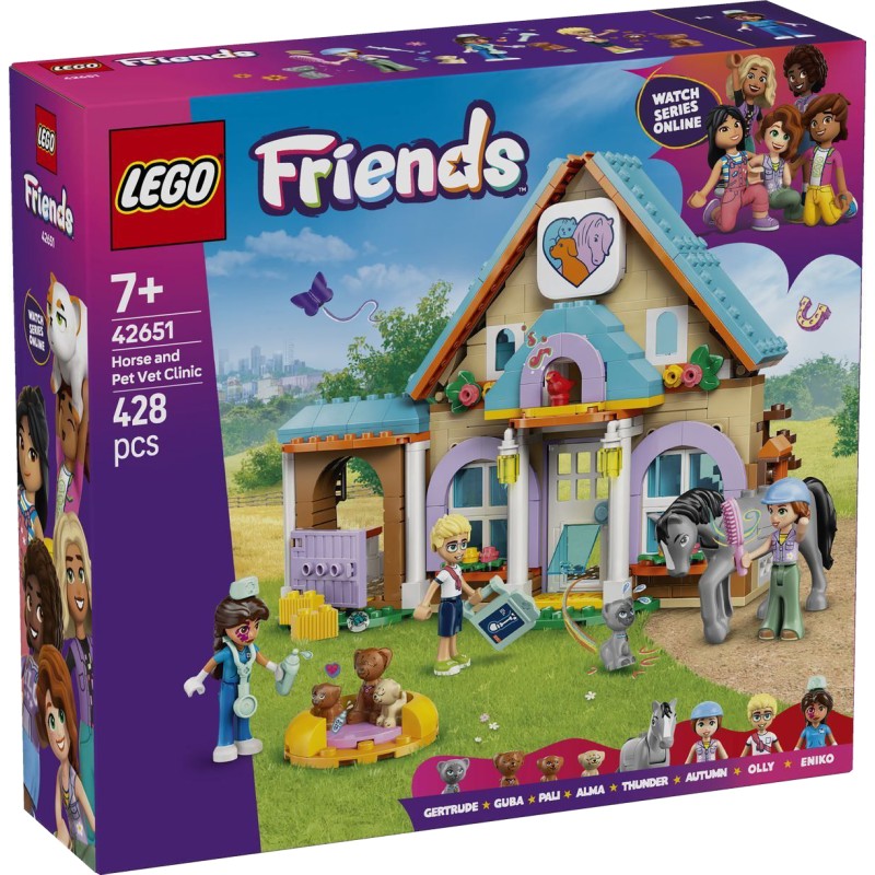 Cavallo e clinica veterinaria - Lego Friends 42651