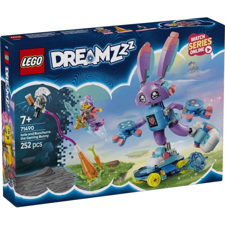Izzie e il coniglietto del gaming Bunchurro - Lego Dreamzzz 71490
