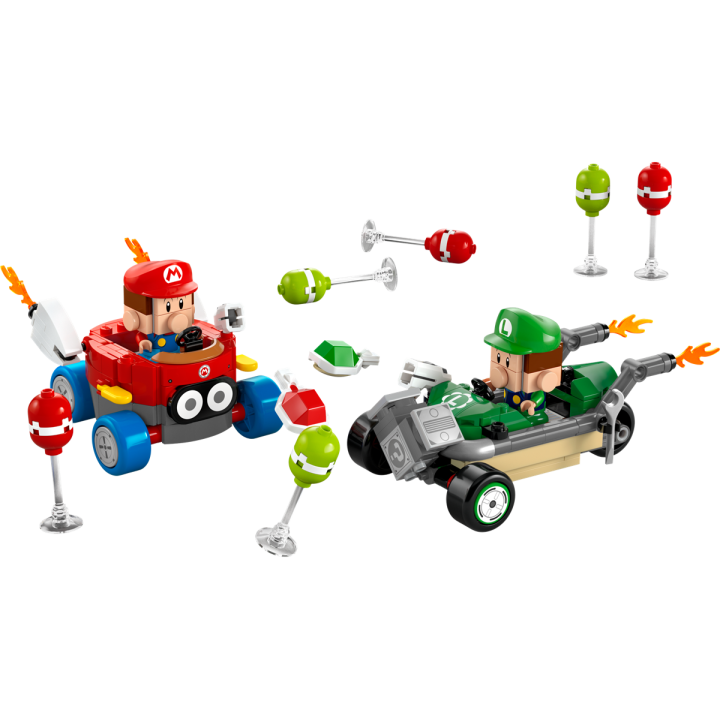 Mario Kart™: Baby Mario vs Baby Luigi - Lego Super Mario 72034
