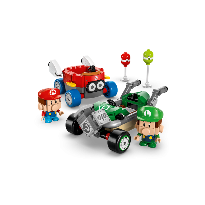 Mario Kart™: Baby Mario vs Baby Luigi - Lego Super Mario 72034