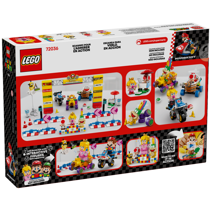 Mario Kart™: Pack Baby Peach e Gran Premio - Lego Super Mario 72036