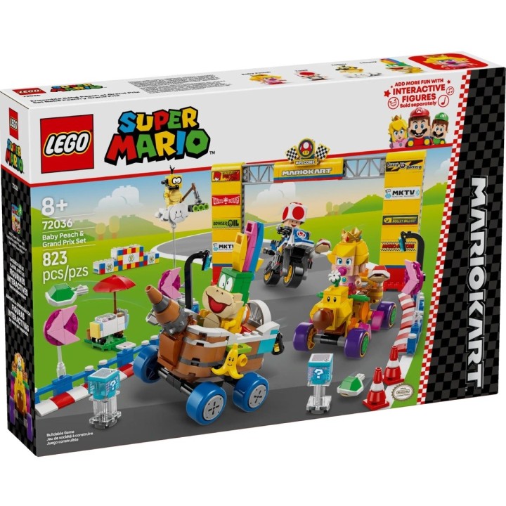 Mario Kart™: Pack Baby Peach e Gran Premio - Lego Super Mario 72036