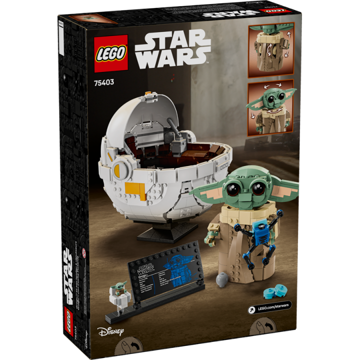Grogu™ e carrozzina - Lego Star Wars 75403