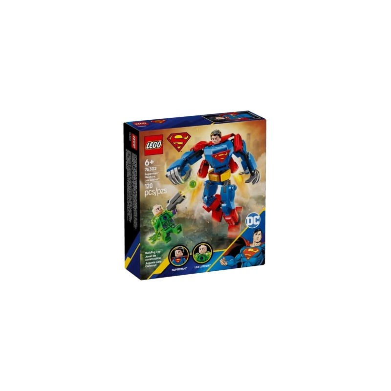 Mech di Superman™ contro Lex Luthor™ - Lego DC Comic 76302