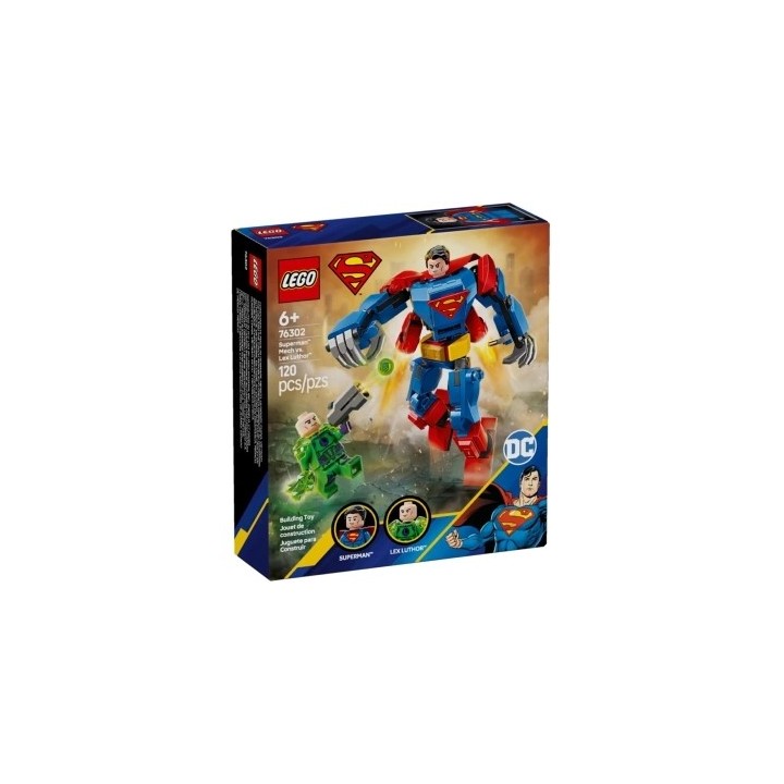Mech di Superman™ contro Lex Luthor™ - Lego DC Comic 76302