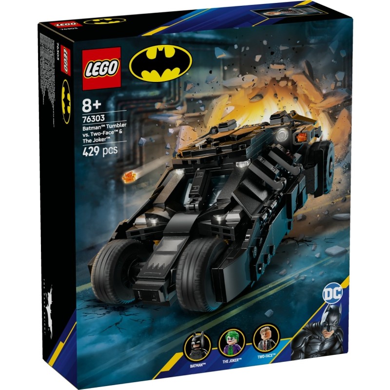 Tumbler di Batman™ contro Two-Face™ e The Joker™ - Lego Batman 76303