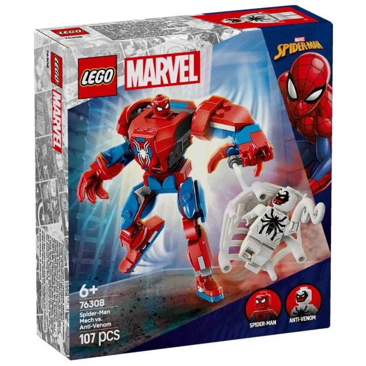 Mech di Spider-Man contro Anti-Venom - Lego Marvel 76308