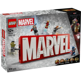 Logo e Minifigure MARVEL - Lego Marvel 76313