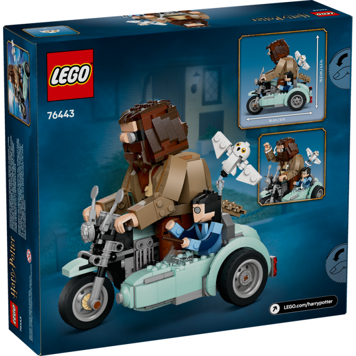Giro sul sidecar di Hagrid™ e Harry - Lego Harry Potter 76443