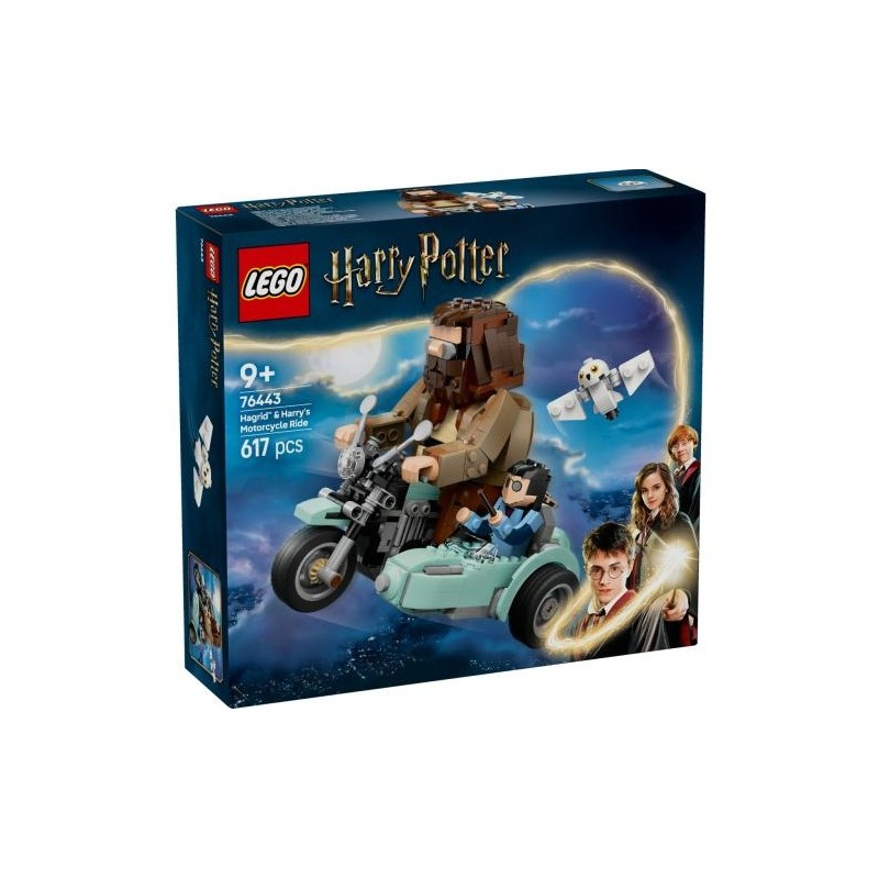 Giro sul sidecar di Hagrid™ e Harry - Lego Harry Potter 76443