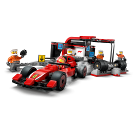 Pitstop e meccanici con monoposto Ferrari F1® - Lego City 60443
