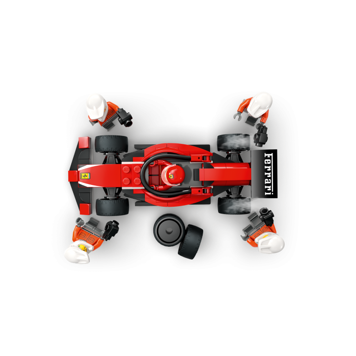 Pitstop e meccanici con monoposto Ferrari F1® - Lego City 60443