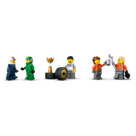 Autotrasportatore F1® con monoposto RB20 e AMR24 F1® - Lego City 60445