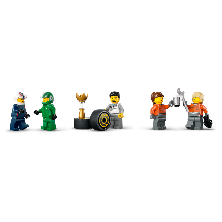 Autotrasportatore F1® con monoposto RB20 e AMR24 F1® - Lego City 60445
