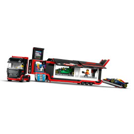 Autotrasportatore F1® con monoposto RB20 e AMR24 F1® - Lego City 60445