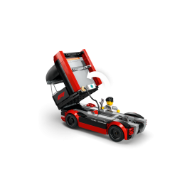 Autotrasportatore F1® con monoposto RB20 e AMR24 F1® - Lego City 60445