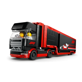 Autotrasportatore F1® con monoposto RB20 e AMR24 F1® - Lego City 60445