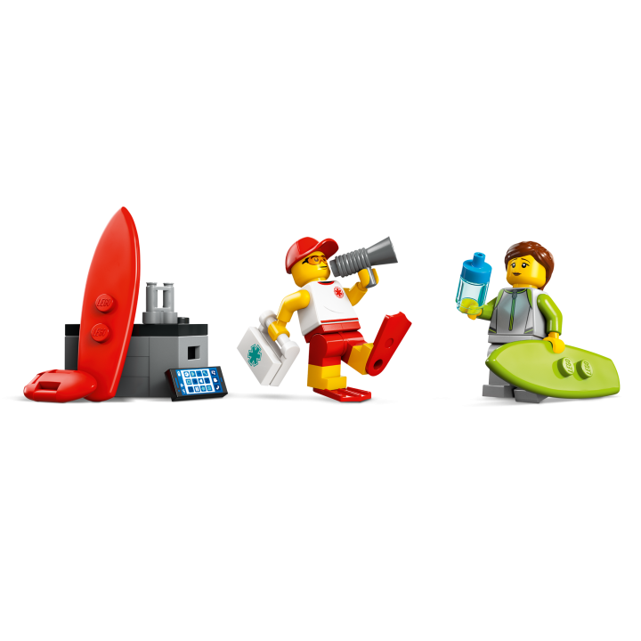 Fuoristrada di soccorso del bagnino - Lego City 60453
