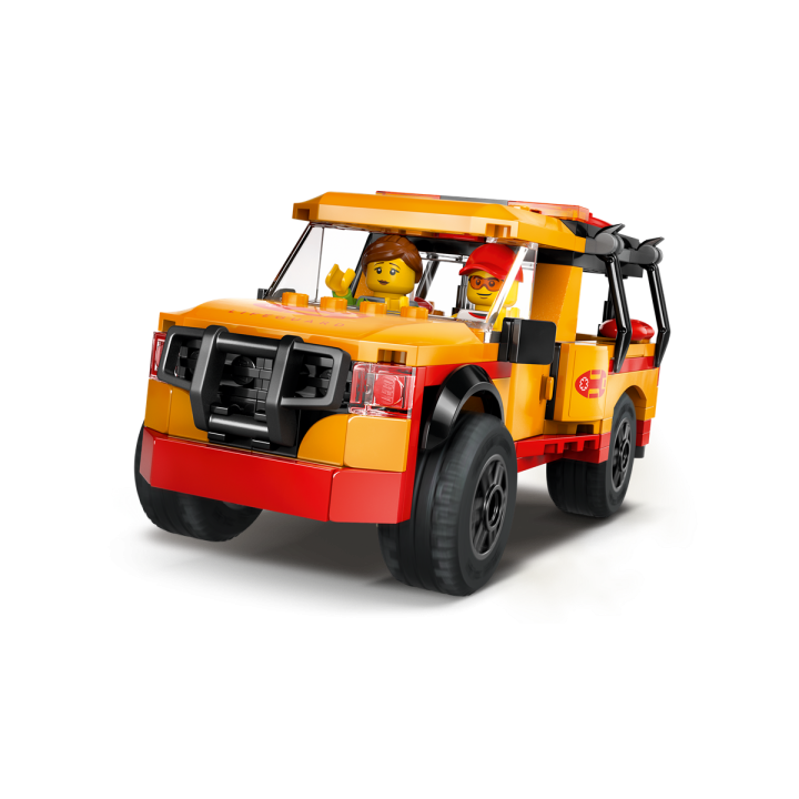 Fuoristrada di soccorso del bagnino - Lego City 60453