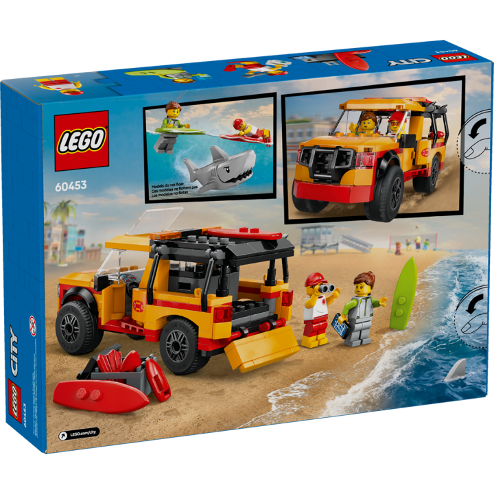 Fuoristrada di soccorso del bagnino - Lego City 60453