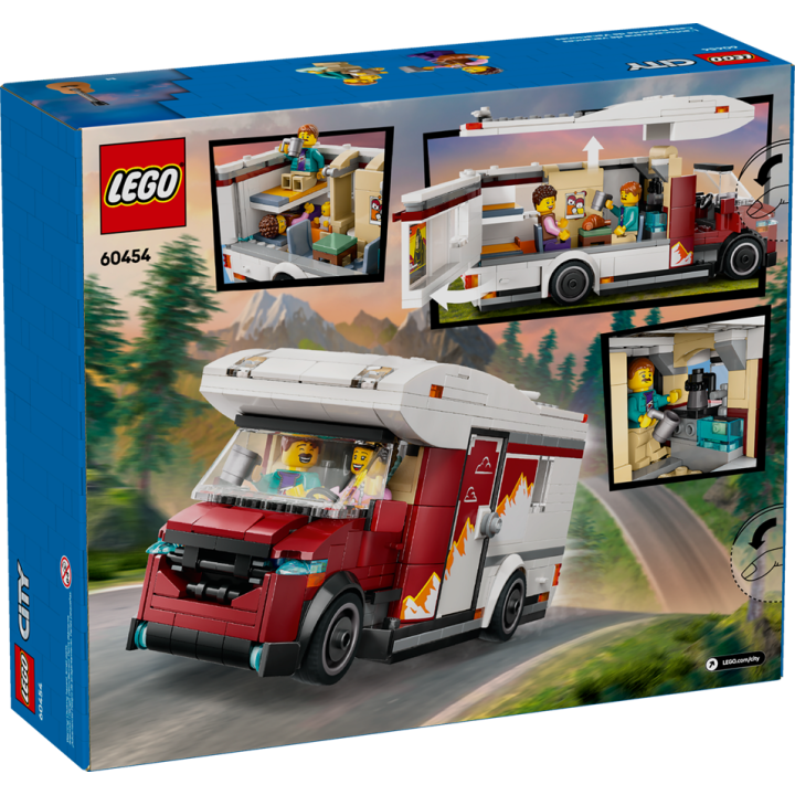 Camper van delle vacanze d’avventura - Lego City 60454