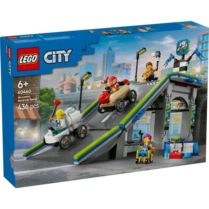 Nessun limite: gara sulla pista a rampe - Lego City 60460