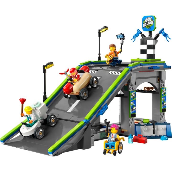 Nessun limite: gara sulla pista a rampe - Lego City 60460