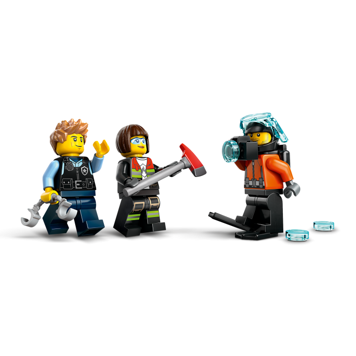 Elicottero, autopompa e sottomarino - Lego City 60462