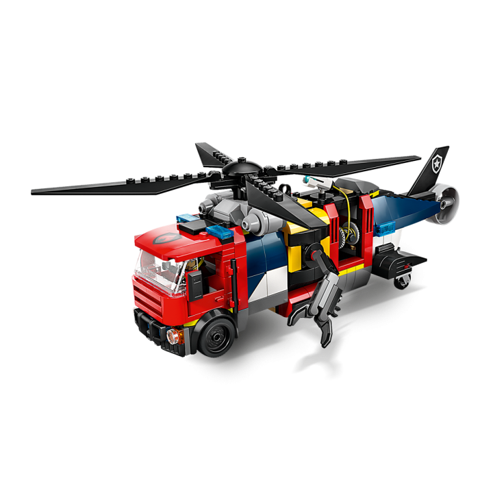 Elicottero, autopompa e sottomarino - Lego City 60462