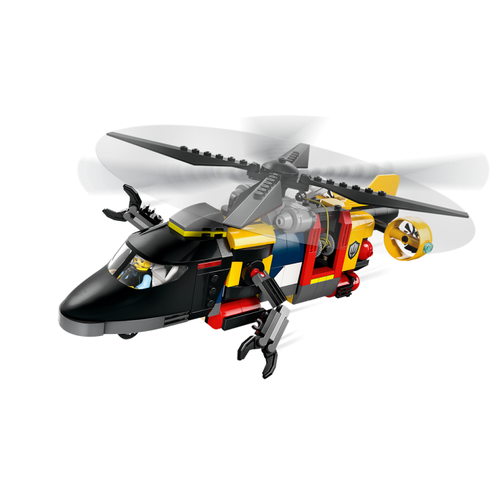 Elicottero, autopompa e sottomarino - Lego City 60462
