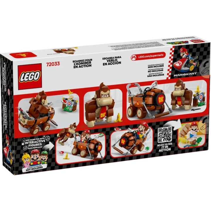 Mario Kart™: Donkey Kong e Maxibarile DK - Lego Super Mario 72033