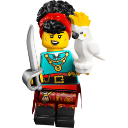 Timoniera pirata - Serie 27 - Lego Minifigures 71048-2