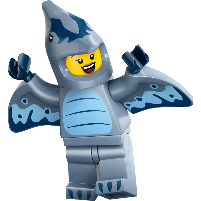 Fan in costume di pterodattilo - Serie 27 - Lego Minifigures 71048-4