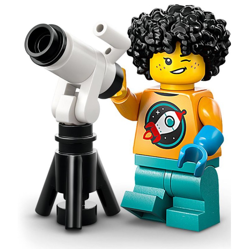 Bambina astronoma - Serie 27 - Lego Minifigures 71048-9