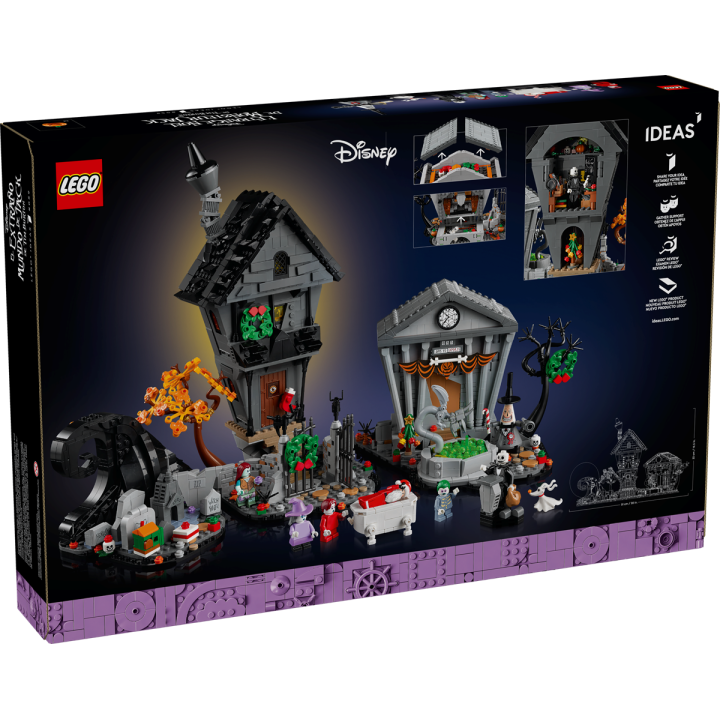 Nightmare Before Christmas Disney di Tim Burton - Lego Ideas 21351