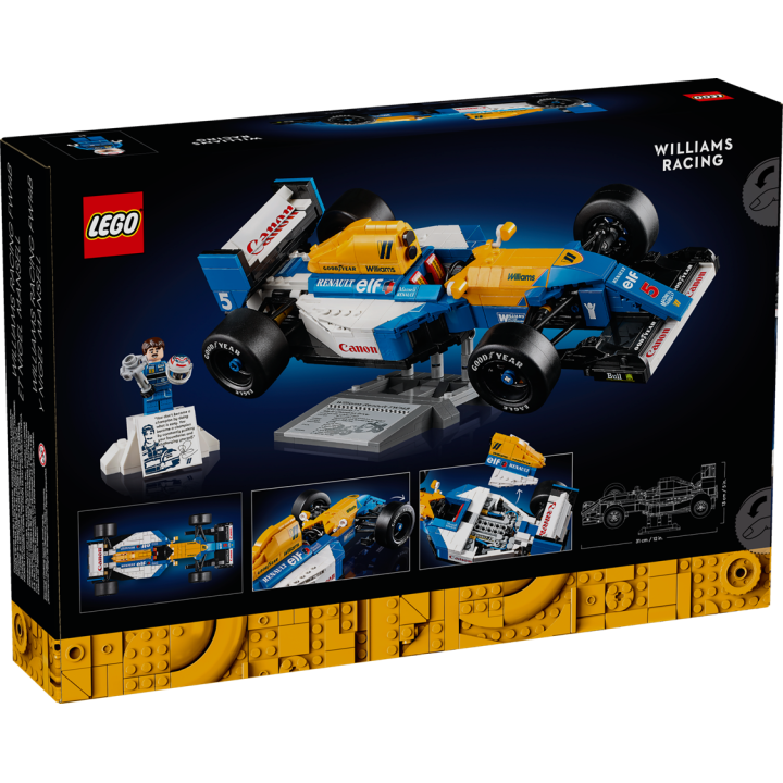 Williams Racing FW14B e Nigel Mansell - Lego Icons 10353