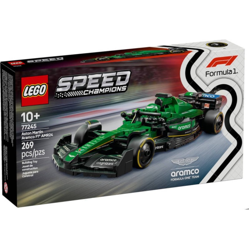 Auto da corsa Aston Martin Aramco F1® AMR24 - Lego Speed Champions 77245