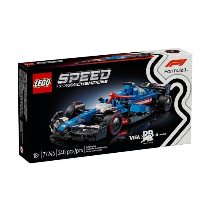 Auto da corsa F1® Visa Cash App RB VCARB 01 - Lego Speed Champions 77246