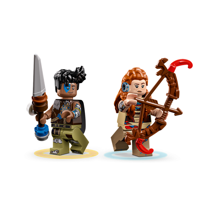 Aloy e Varl contro Arcapode e Secodonte - Lego Horizon 77037