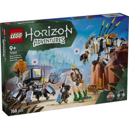 Aloy e Varl contro Arcapode e Secodonte - Lego Horizon 77037