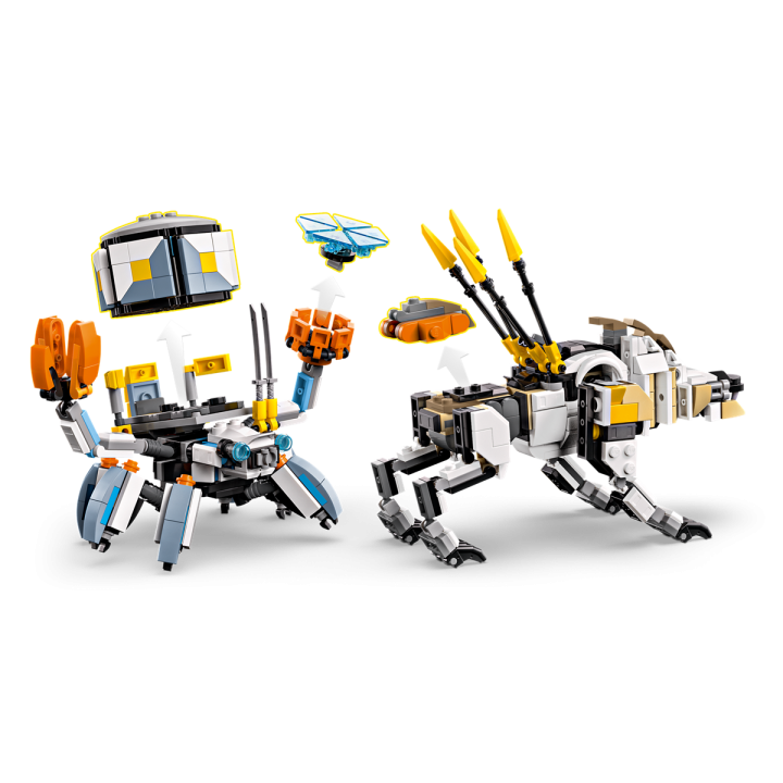 Aloy e Varl contro Arcapode e Secodonte - Lego Horizon 77037