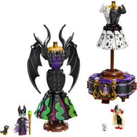 Abiti di Malefica e Crudelia De Mon - Lego Disney 43262