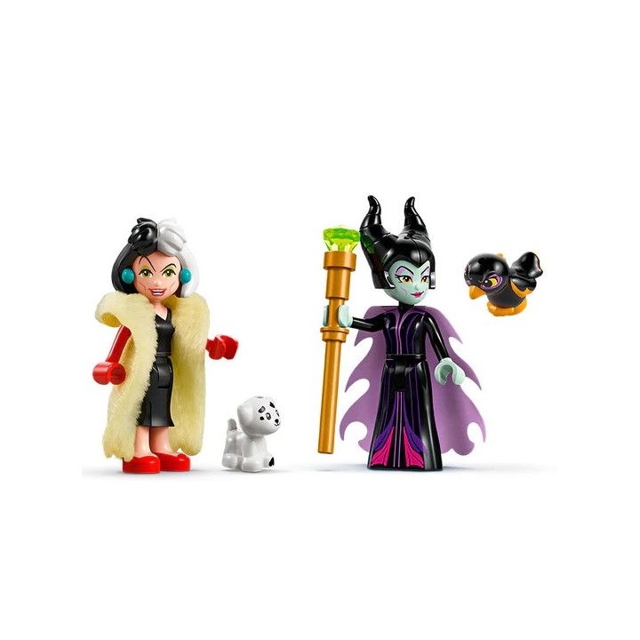 Abiti di Malefica e Crudelia De Mon - Lego Disney 43262