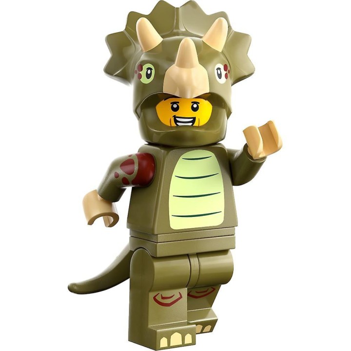 Fan in costume da Triceratopo - Serie 25 - Lego Minifigures 71045-8