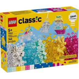Scatola magica trasparente - Lego Classic 11040