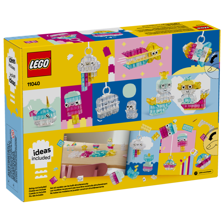 Scatola magica trasparente - Lego Classic 11040
