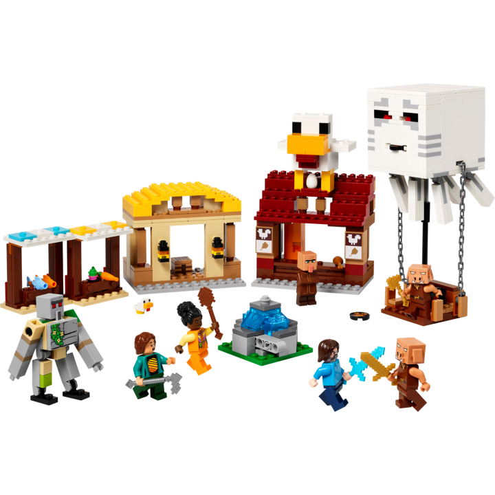 Attacco al villaggio del Ghast-pallone - Lego Minecraft 21273