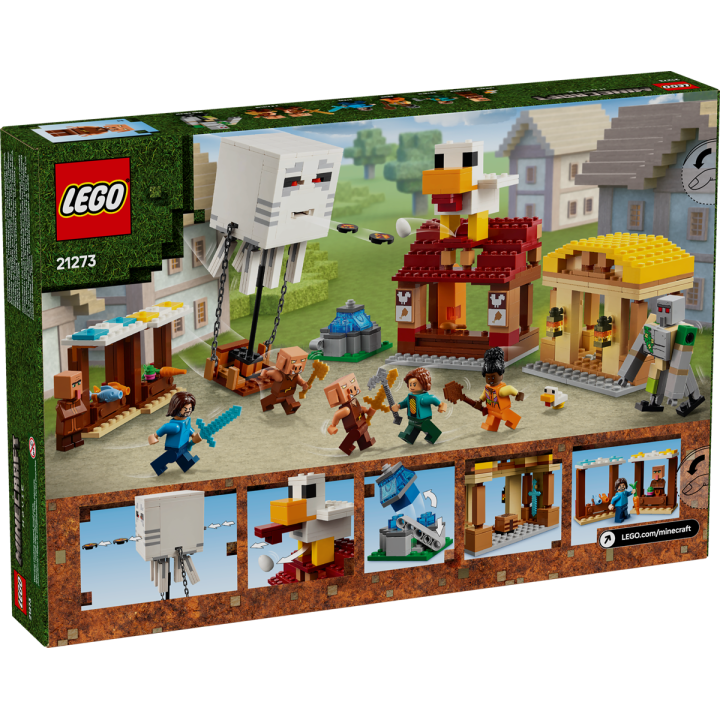 Attacco al villaggio del Ghast-pallone - Lego Minecraft 21273