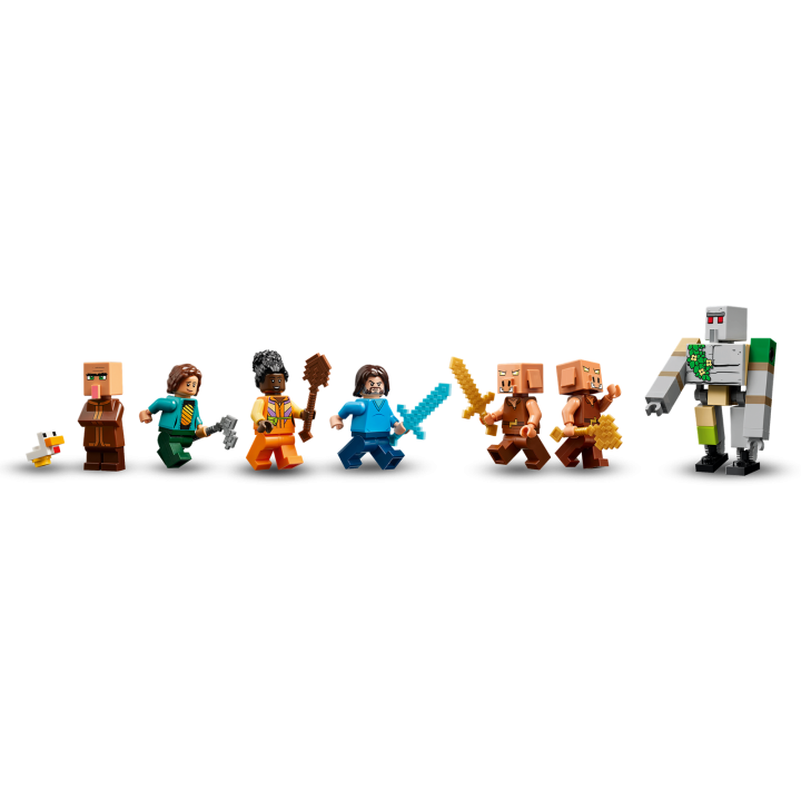 Attacco al villaggio del Ghast-pallone - Lego Minecraft 21273